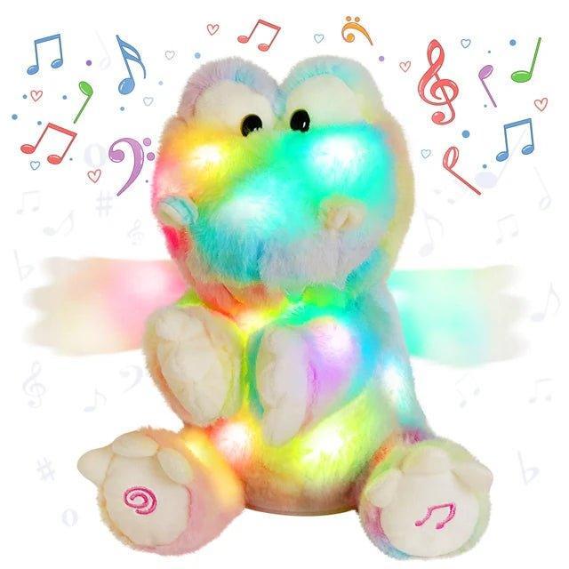 מנורת לילה דינוזאור מוזיקלי - TevelToys