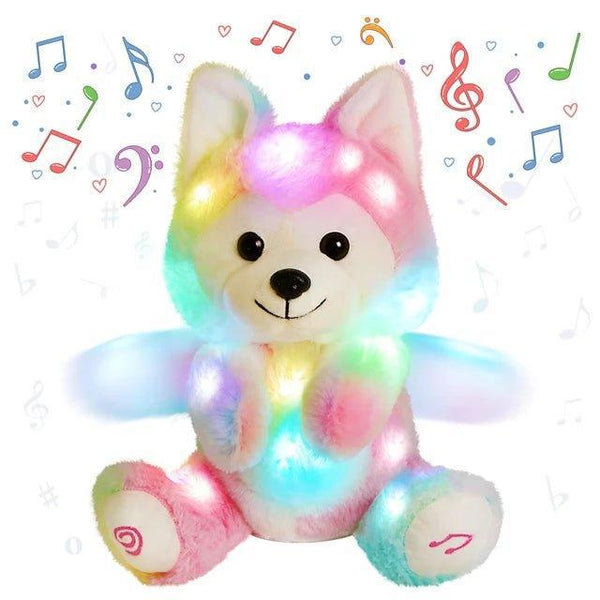 מנורת לילה כלב מוזיקלי - TevelToys