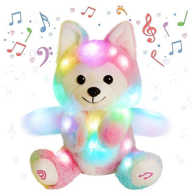 מנורת לילה כלב מוזיקלי - TevelToys