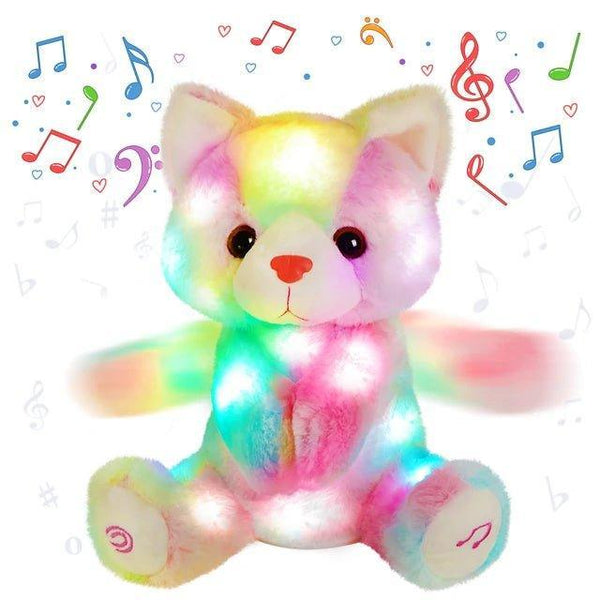 מנורת לילה חתול מוזיקלי - TevelToys