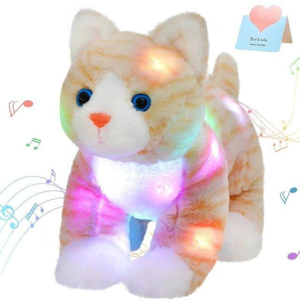 מנורת לילה חתול מוזיקלי - TevelToys